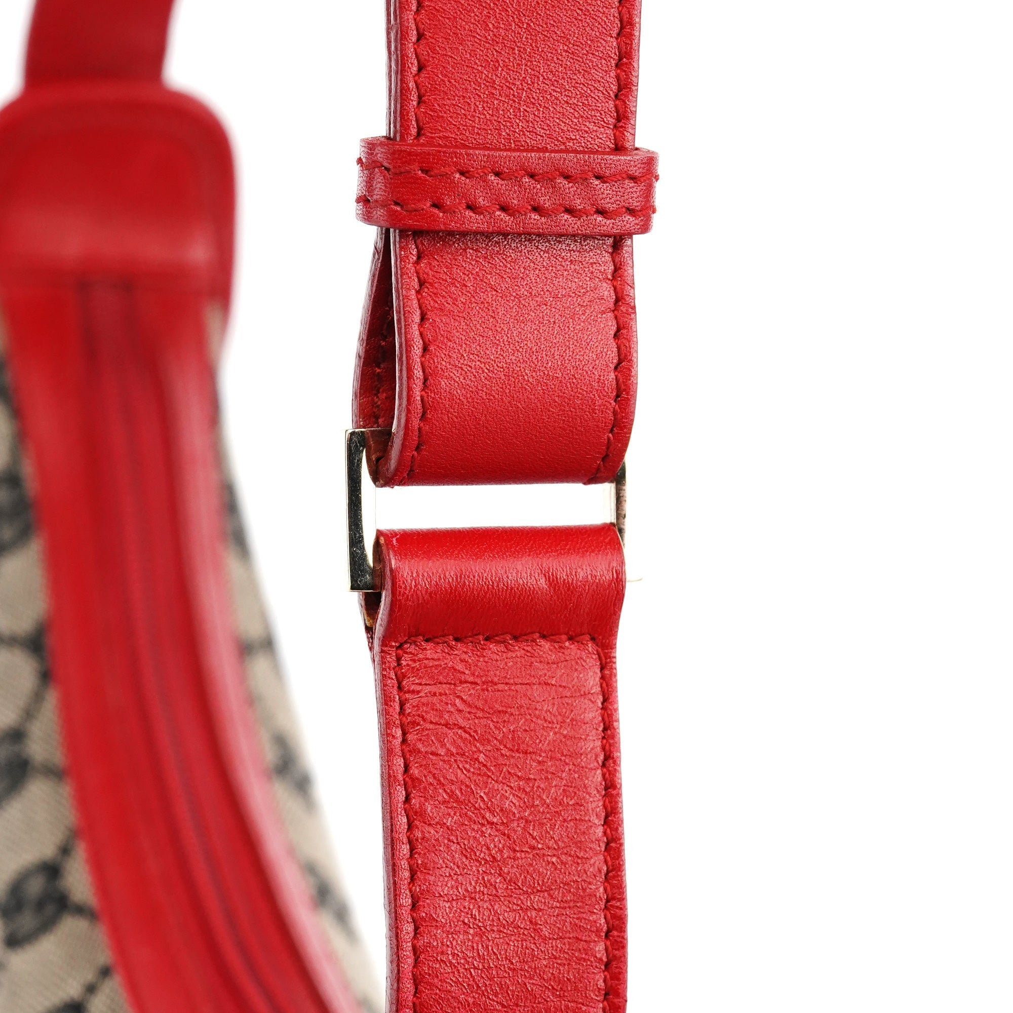 001 4206 Beige Red GG Shoulder Bag