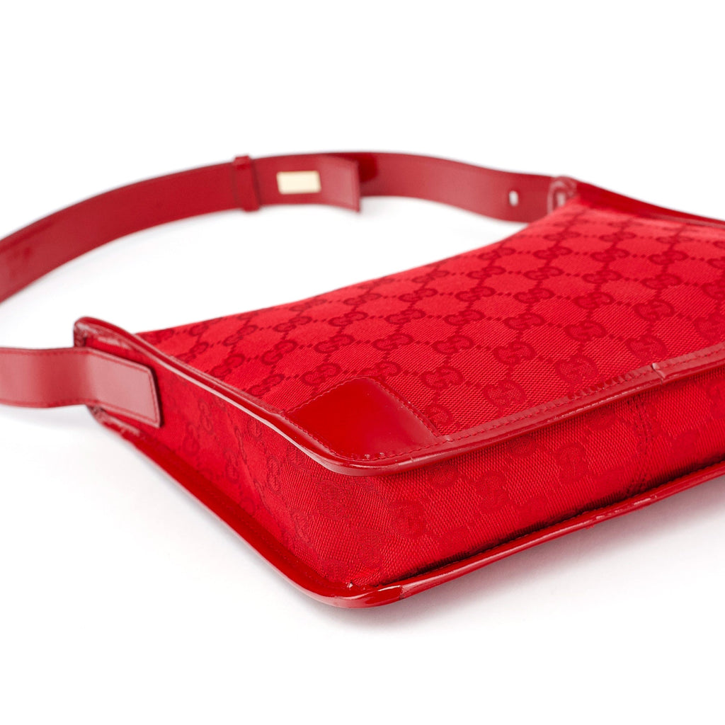 001 4206 Red GG Shoulder Bag
