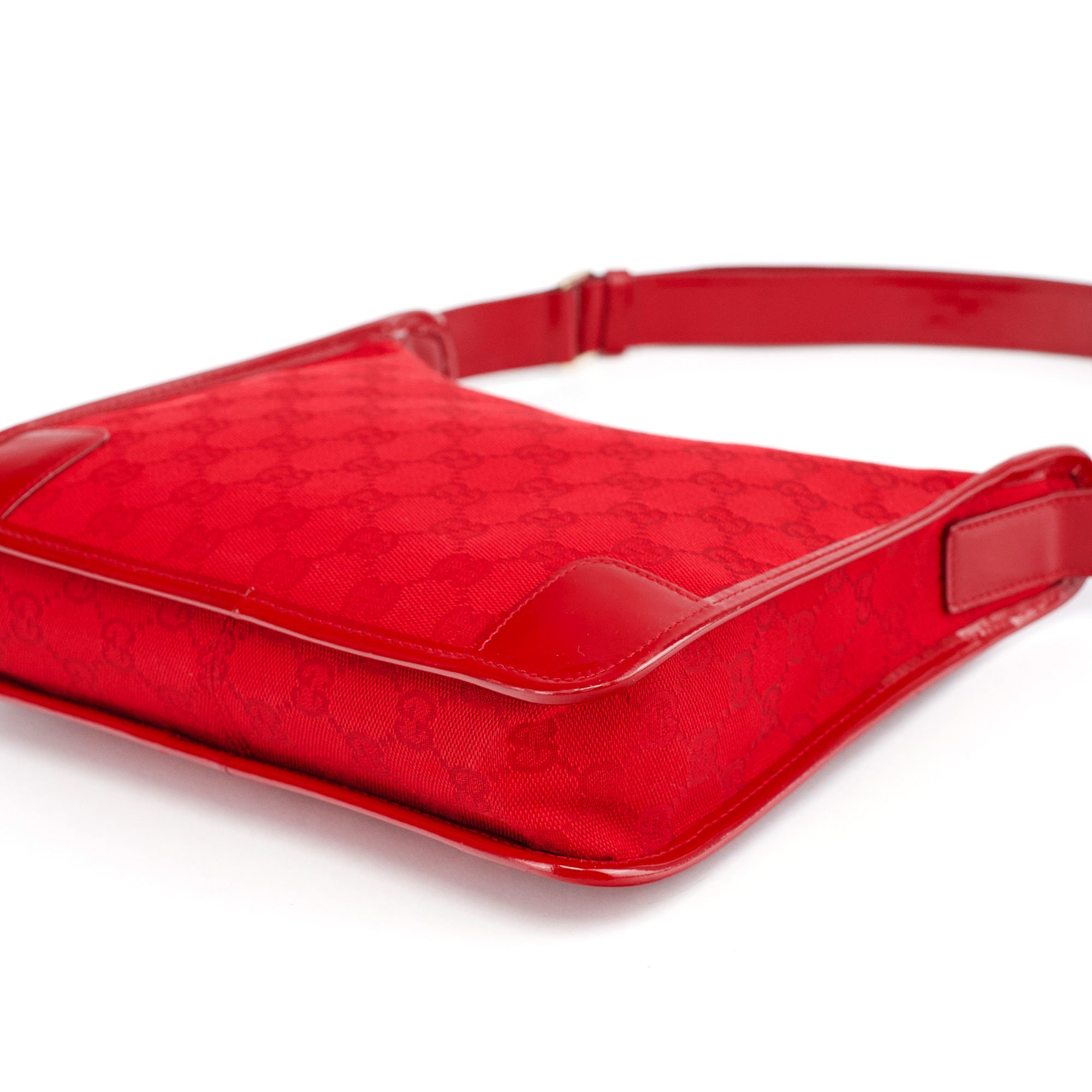 001 4206 Red GG Shoulder Bag