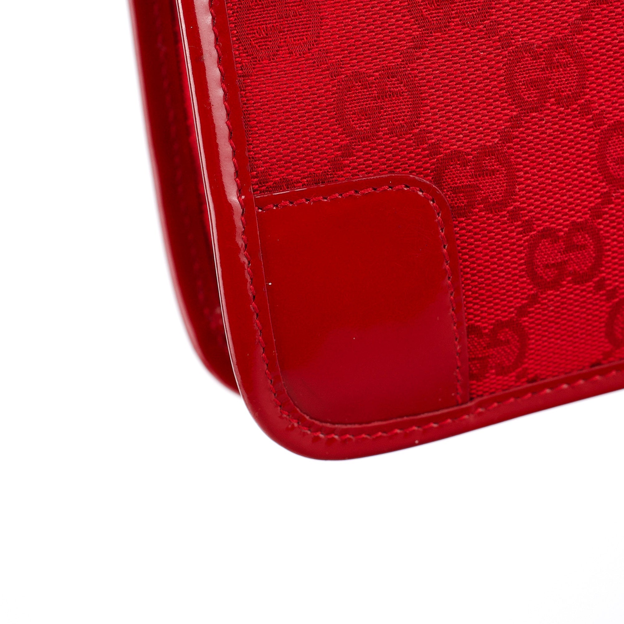 001 4206 Red GG Shoulder Bag