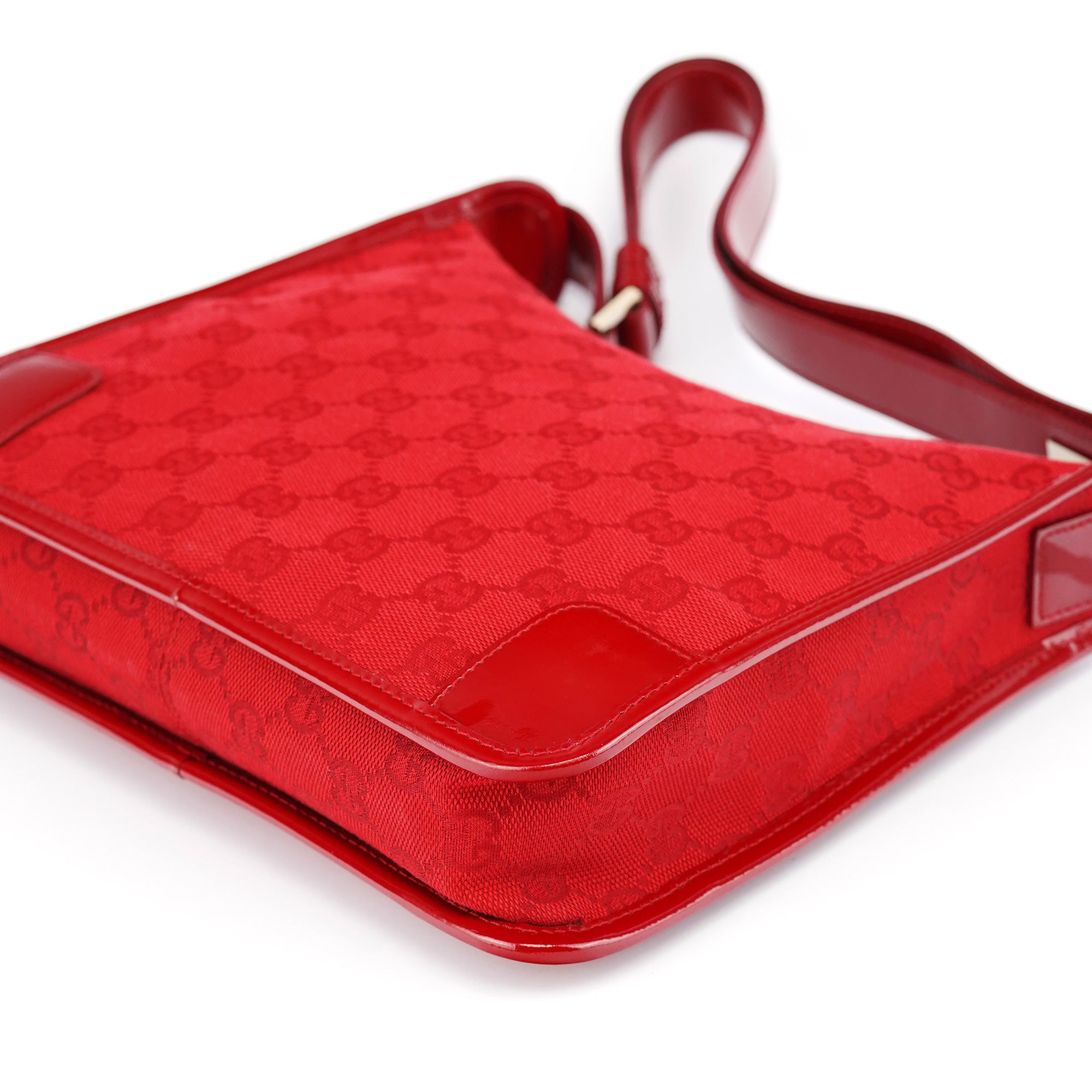 001 4206 Red GG Shoulder Bag