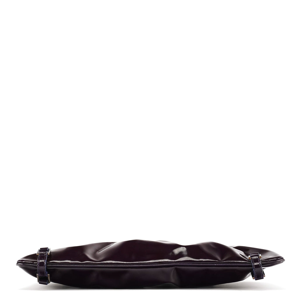 001 4246 Dark Purple Patent Leather Mini bag