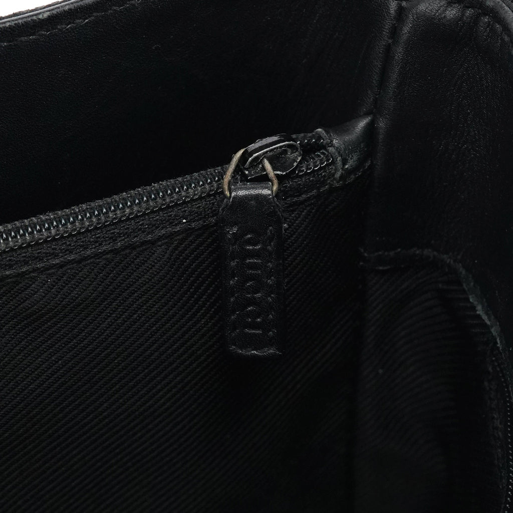 001 4286 Black GG Bucket Shoulder Bag