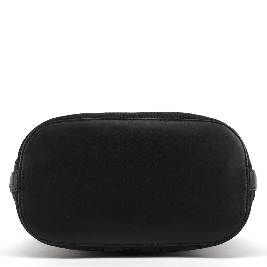 001 4286 Black GG Bucket Shoulder Bag