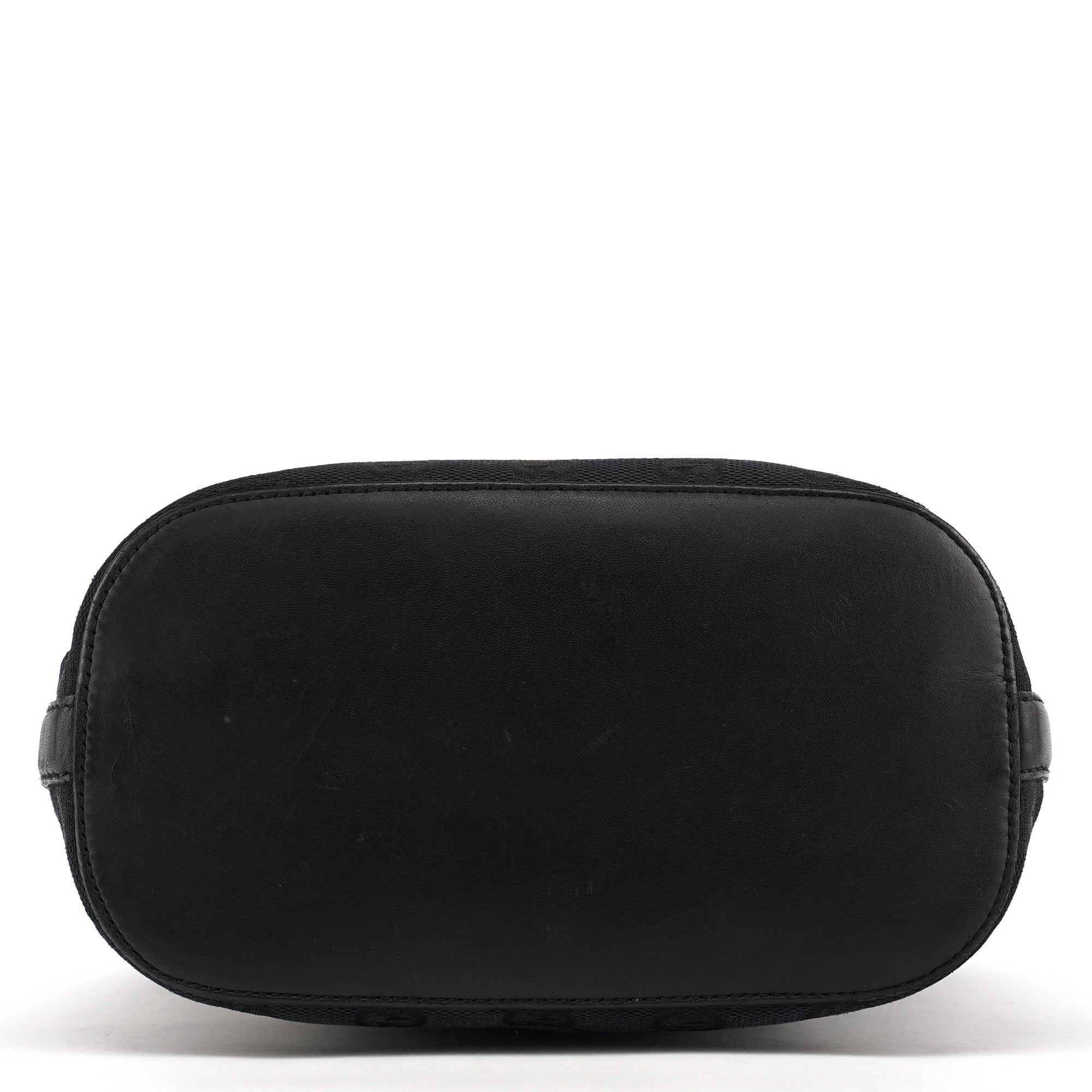 001 4286 Black GG Bucket Shoulder Bag