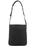 001 4286 Black GG Bucket Shoulder Bag
