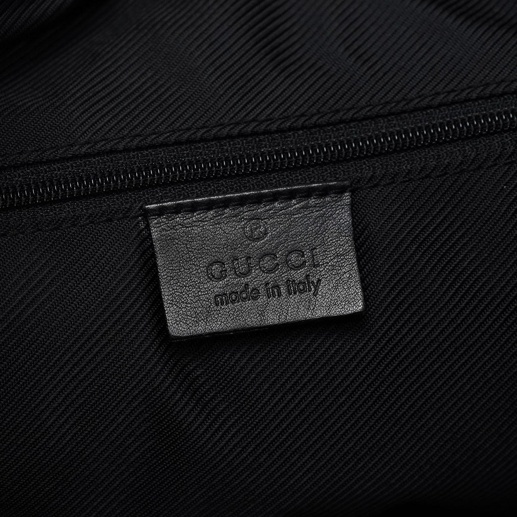 001 4287 Black GG Hobo Shoulder Bag