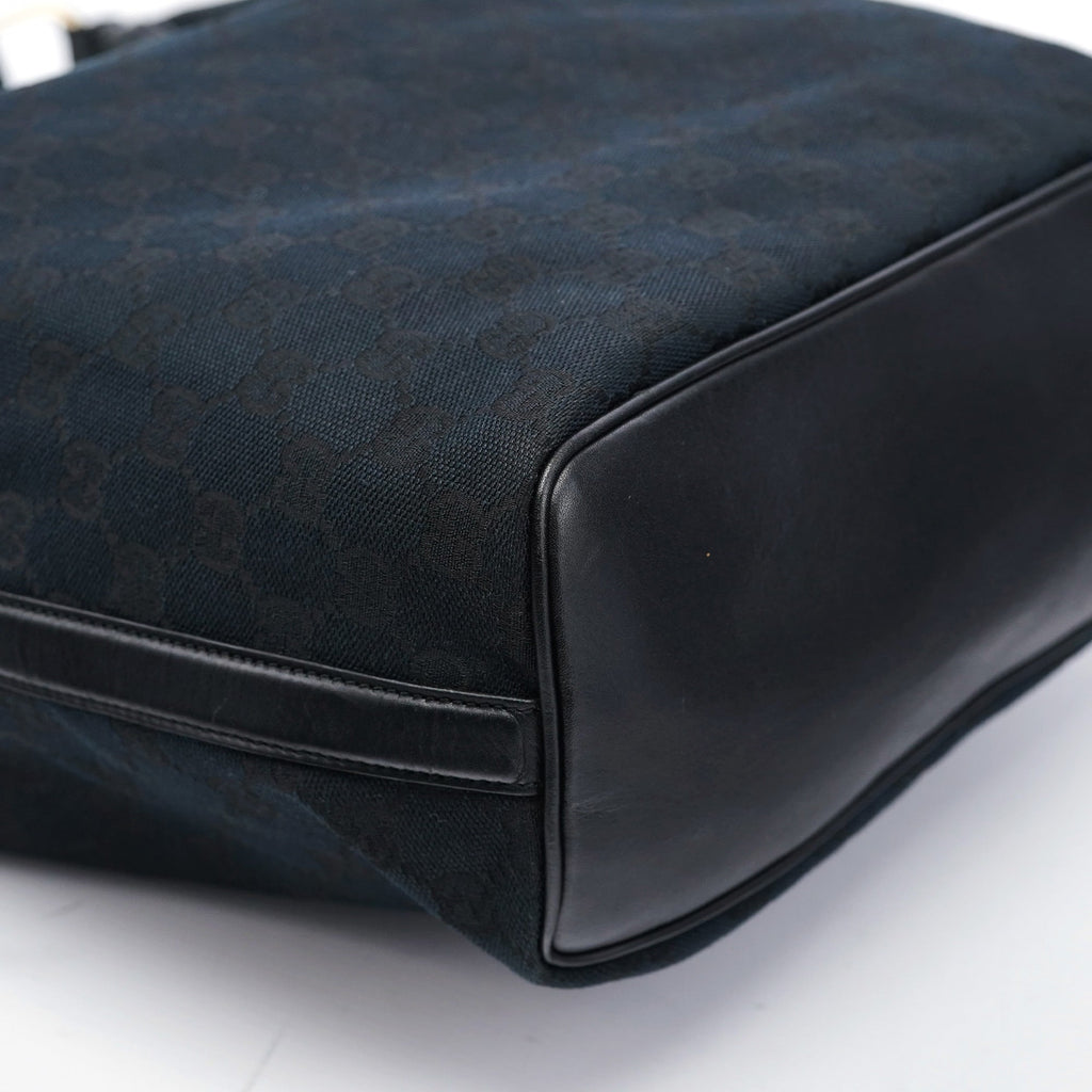 001 4287 Black GG Hobo Shoulder Bag