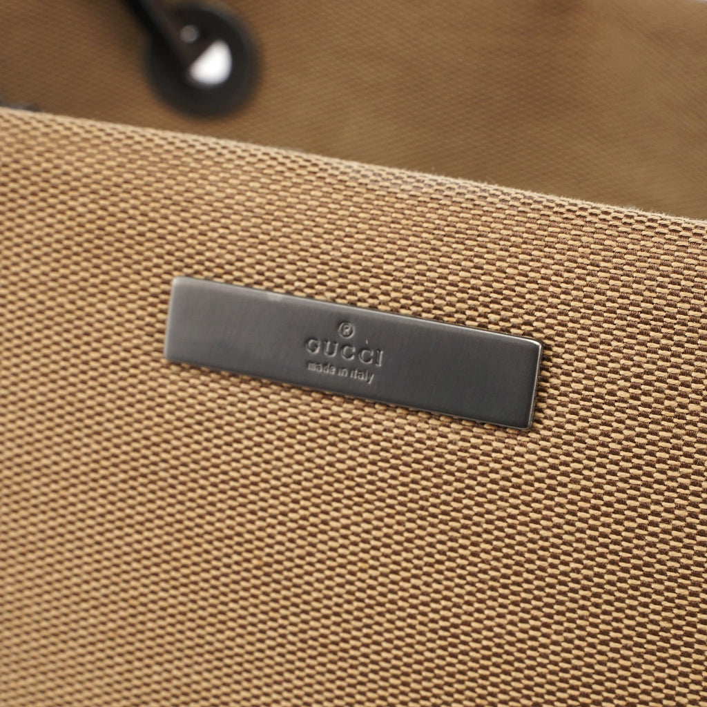 002 1010 Beige Bamboo Tote Bag