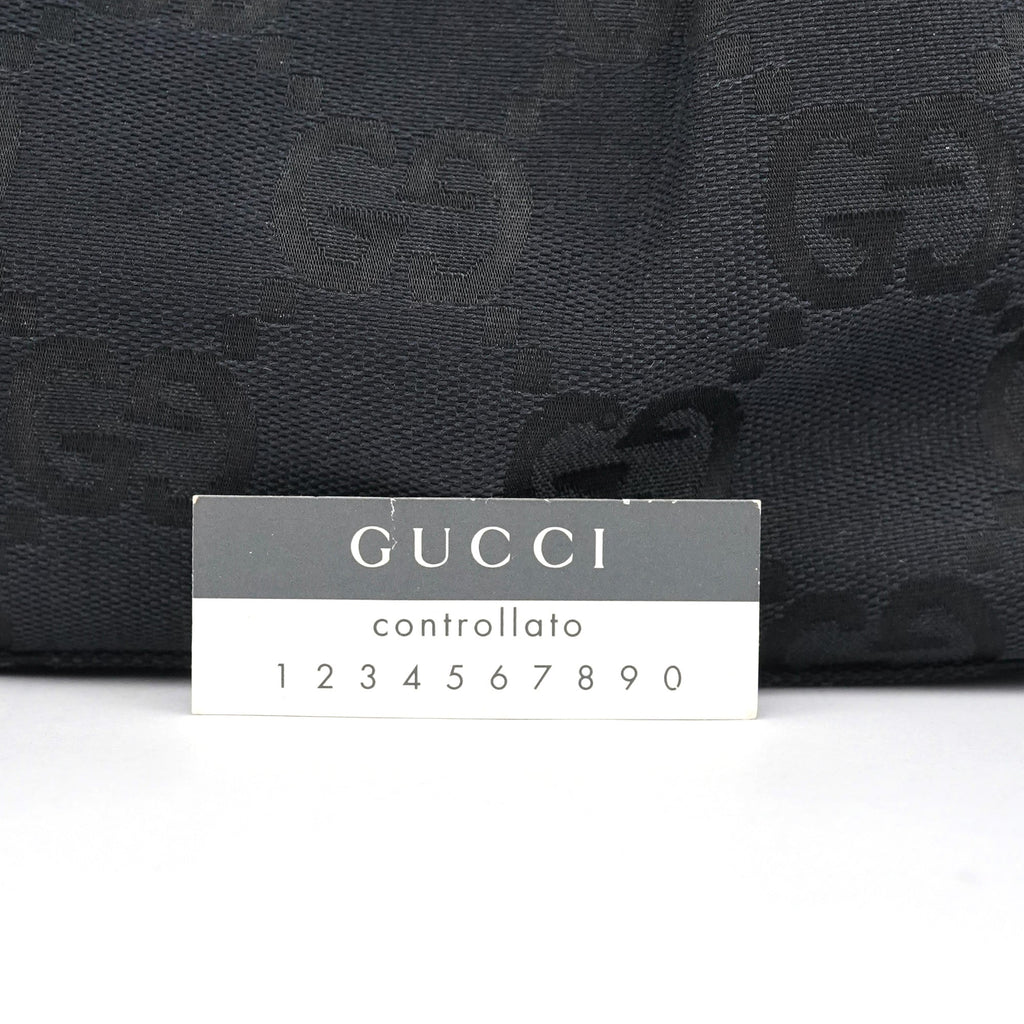002 1054 Black GG Clutch Tote Bag