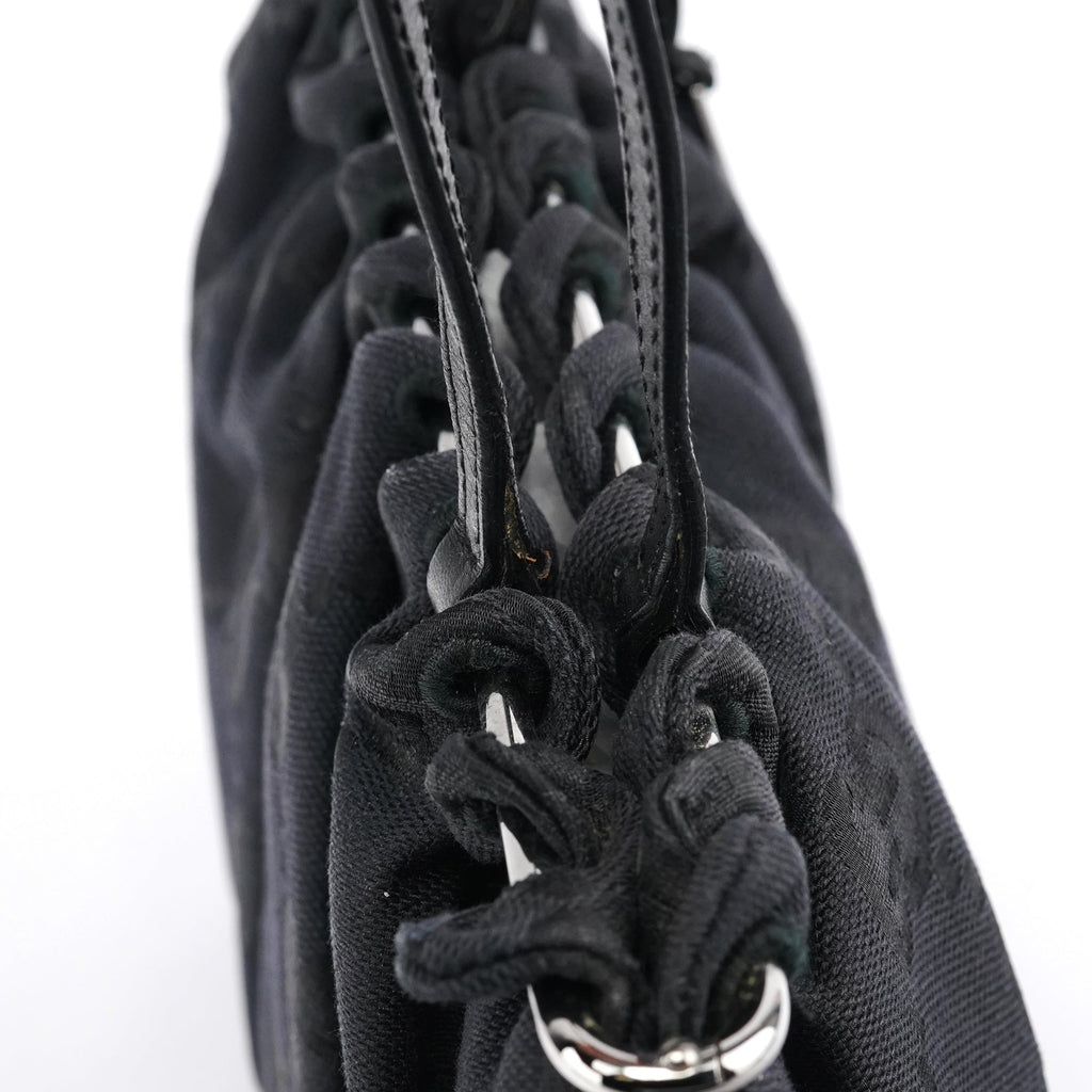 002 1054 Black GG Clutch Tote Bag