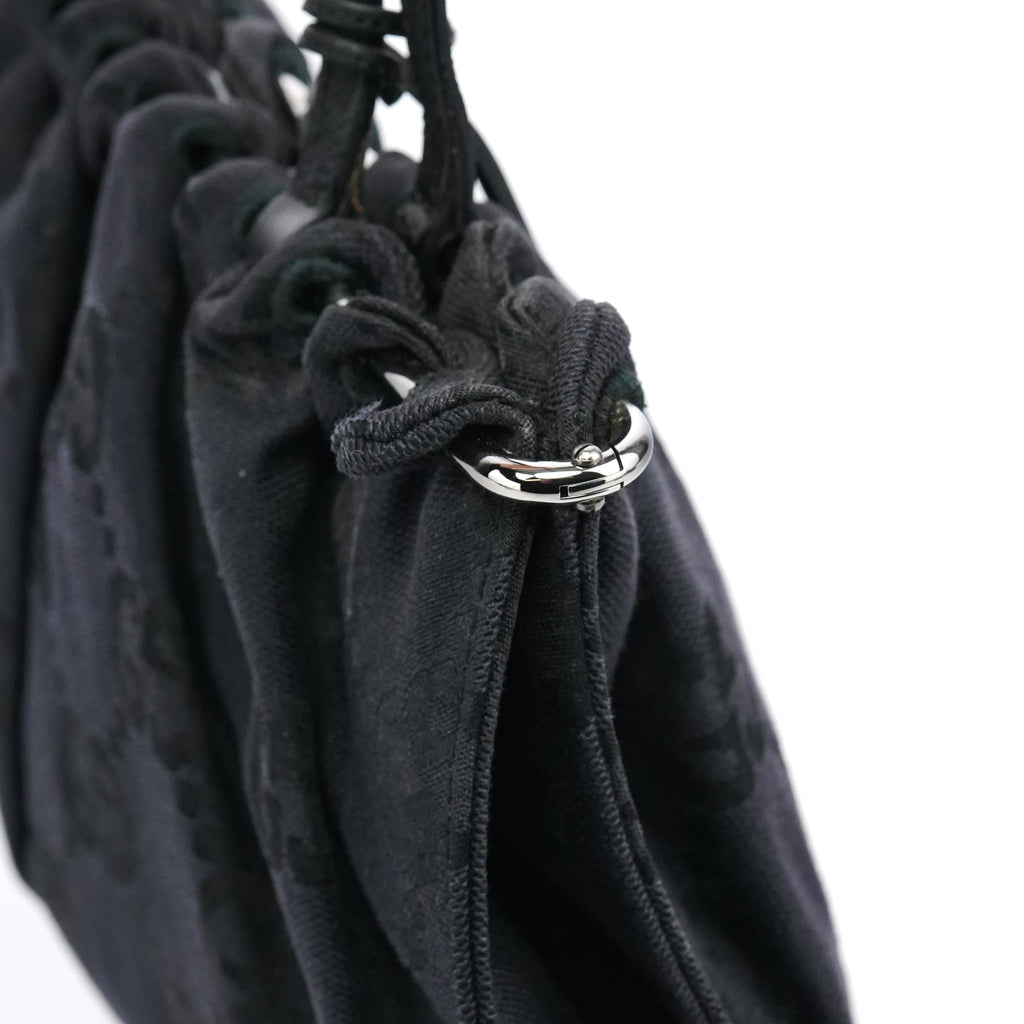 002 1054 Black GG Clutch Tote Bag
