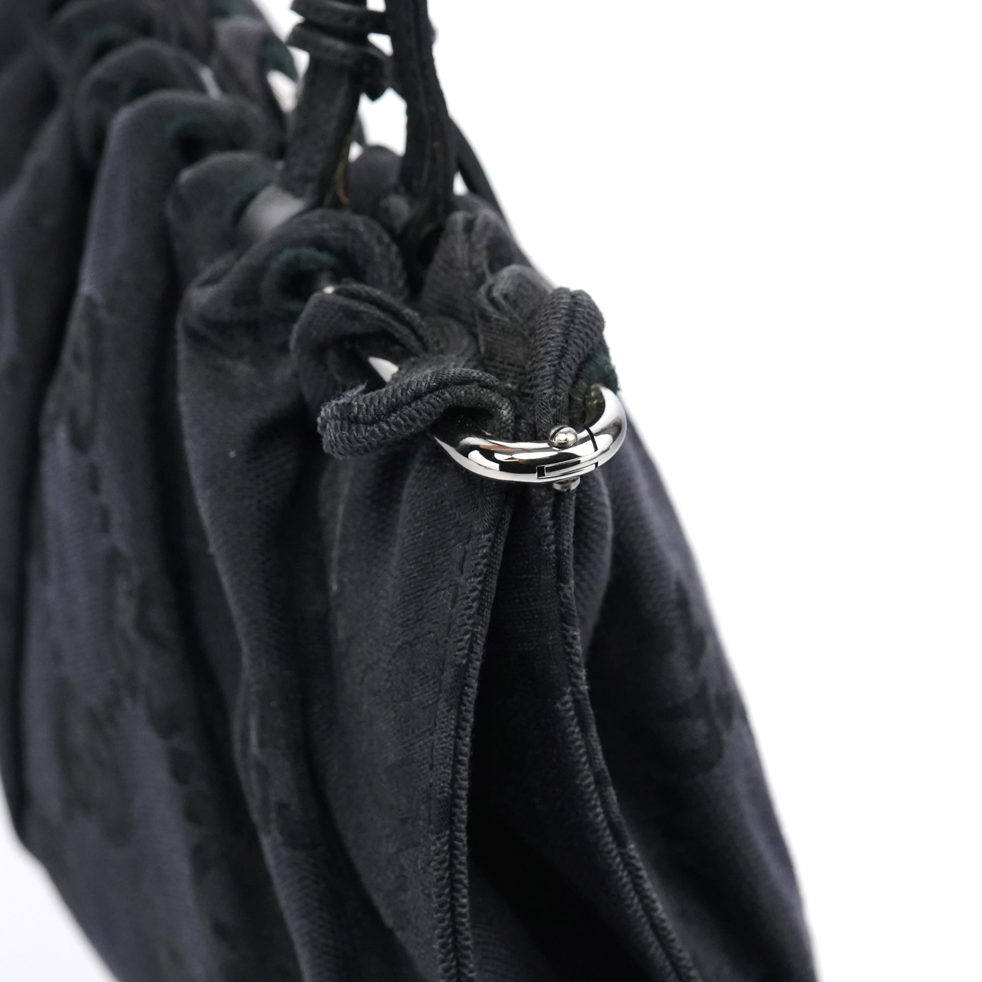 002 1054 Black GG Clutch Tote Bag