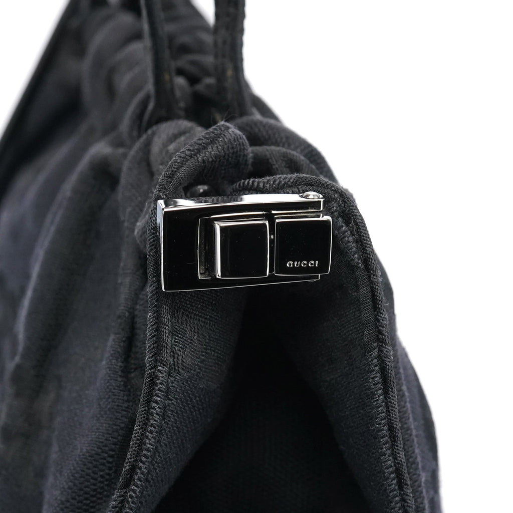 002 1054 Black GG Clutch Tote Bag