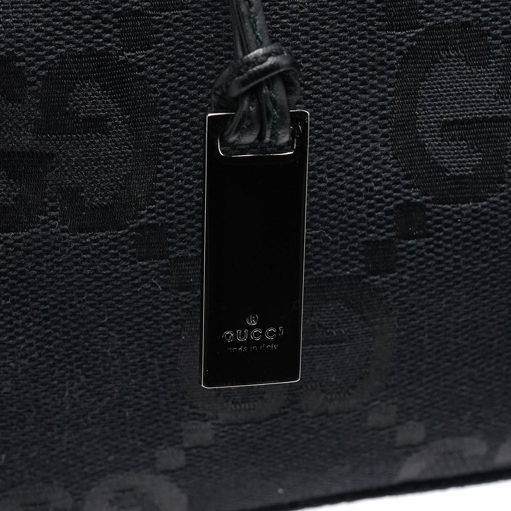 002 1054 Black GG Clutch Tote Bag