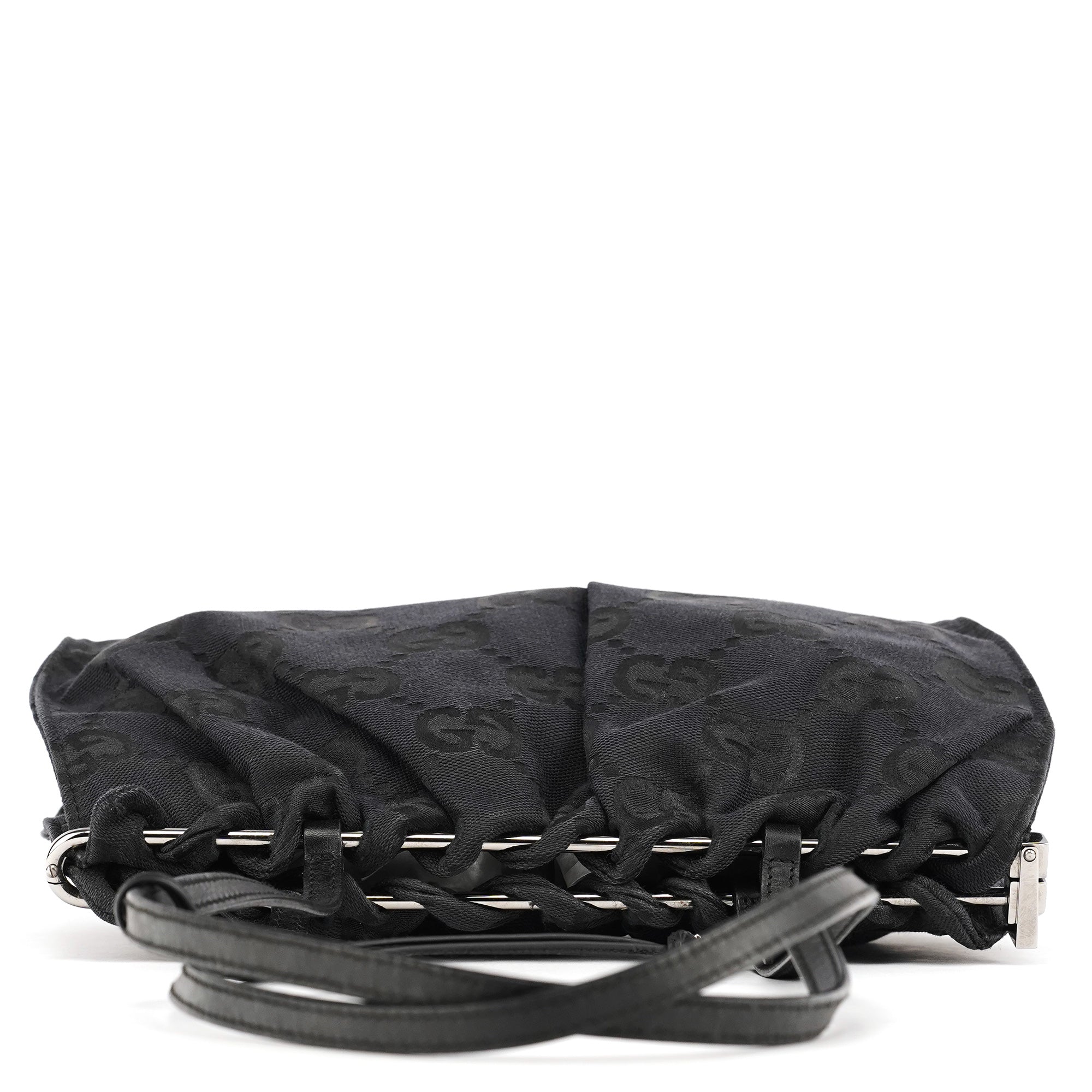 002 1054 Black GG Clutch Tote Bag