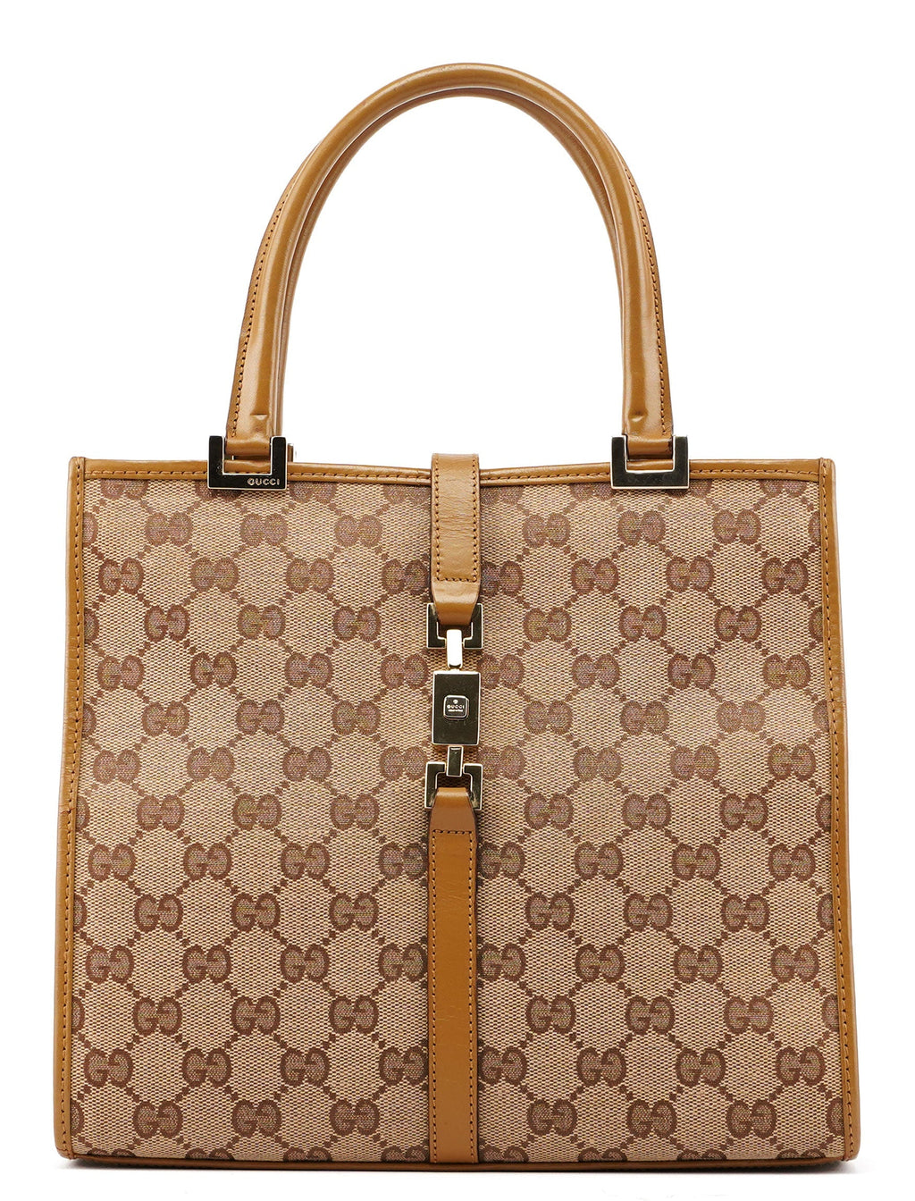 002 1065 Beige GG Jackie Tote
