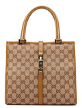 002 1065 Beige GG Jackie Tote