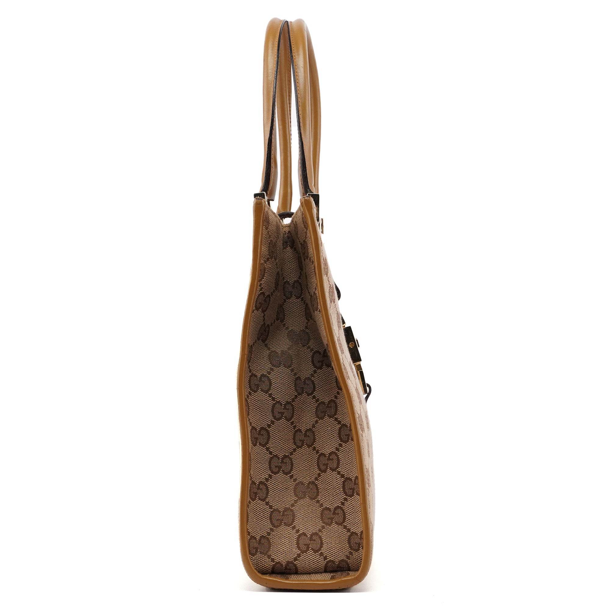 002 1065 Beige GG Jackie Tote