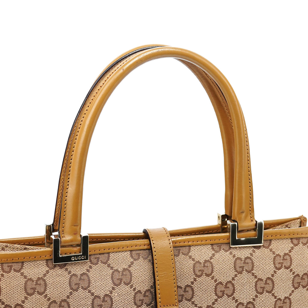002 1065 Beige GG Jackie Tote