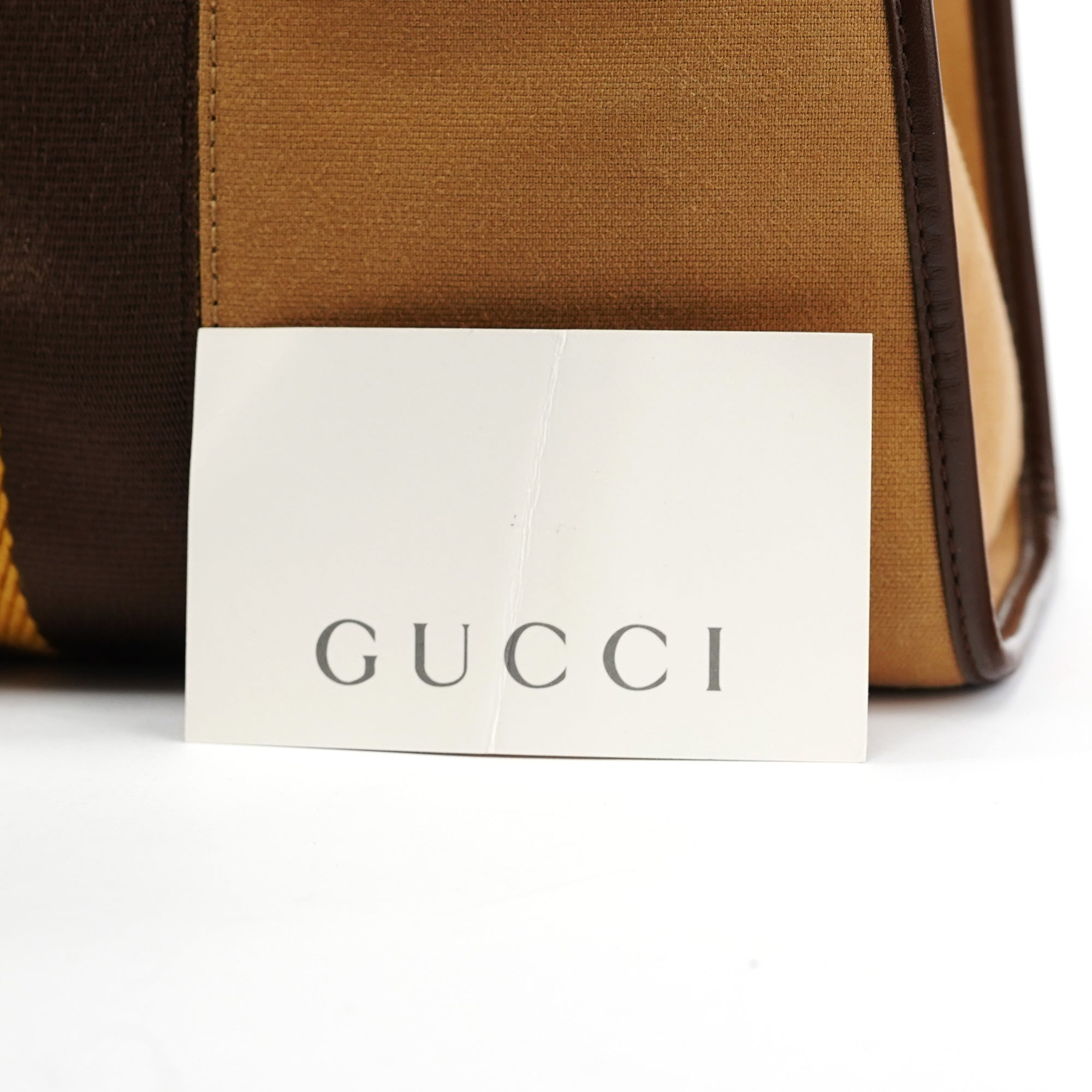 002 1067 Beige Canvas Jackie Shoulder Bag