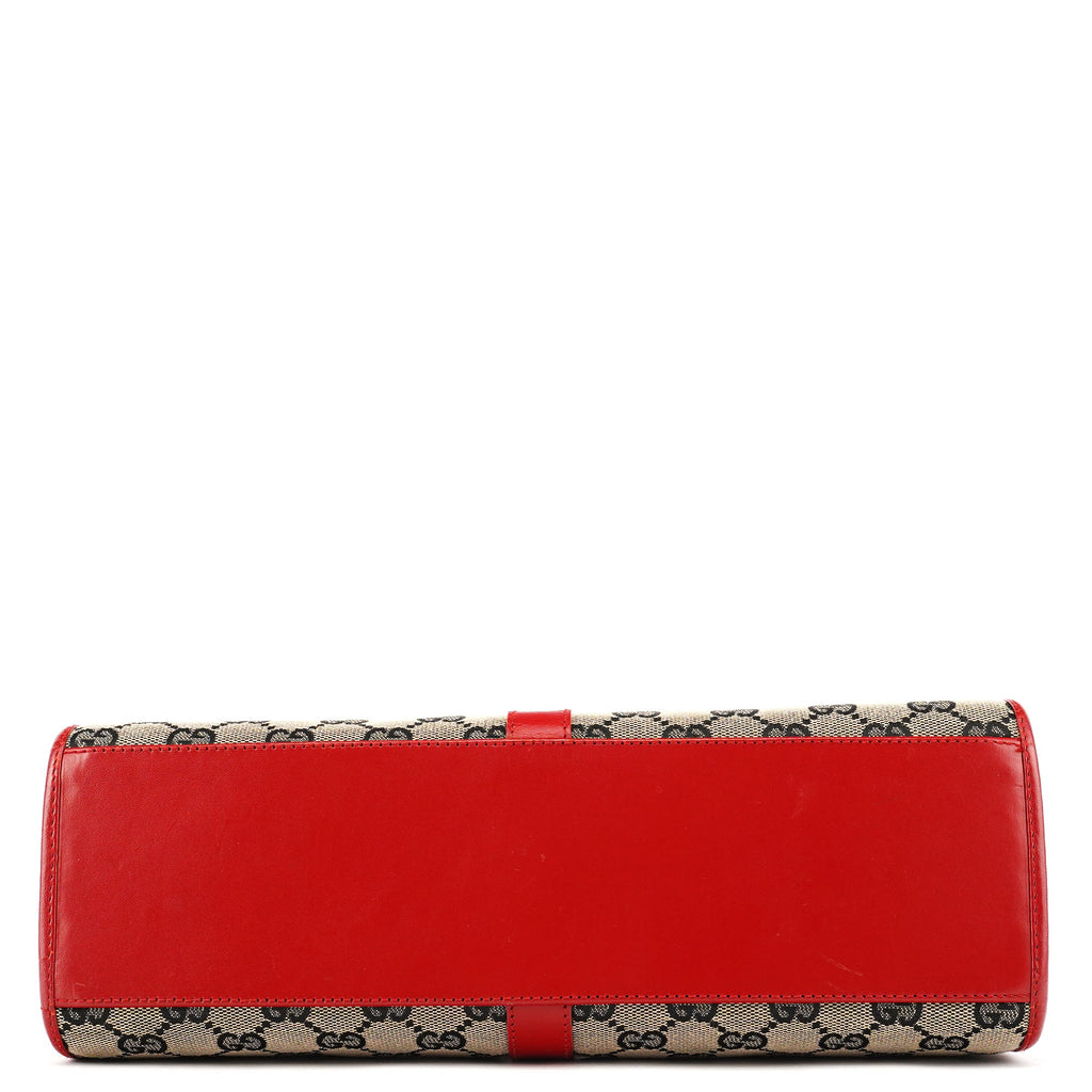 002 1067 Beige Red GG Jackie Shoulder Bag