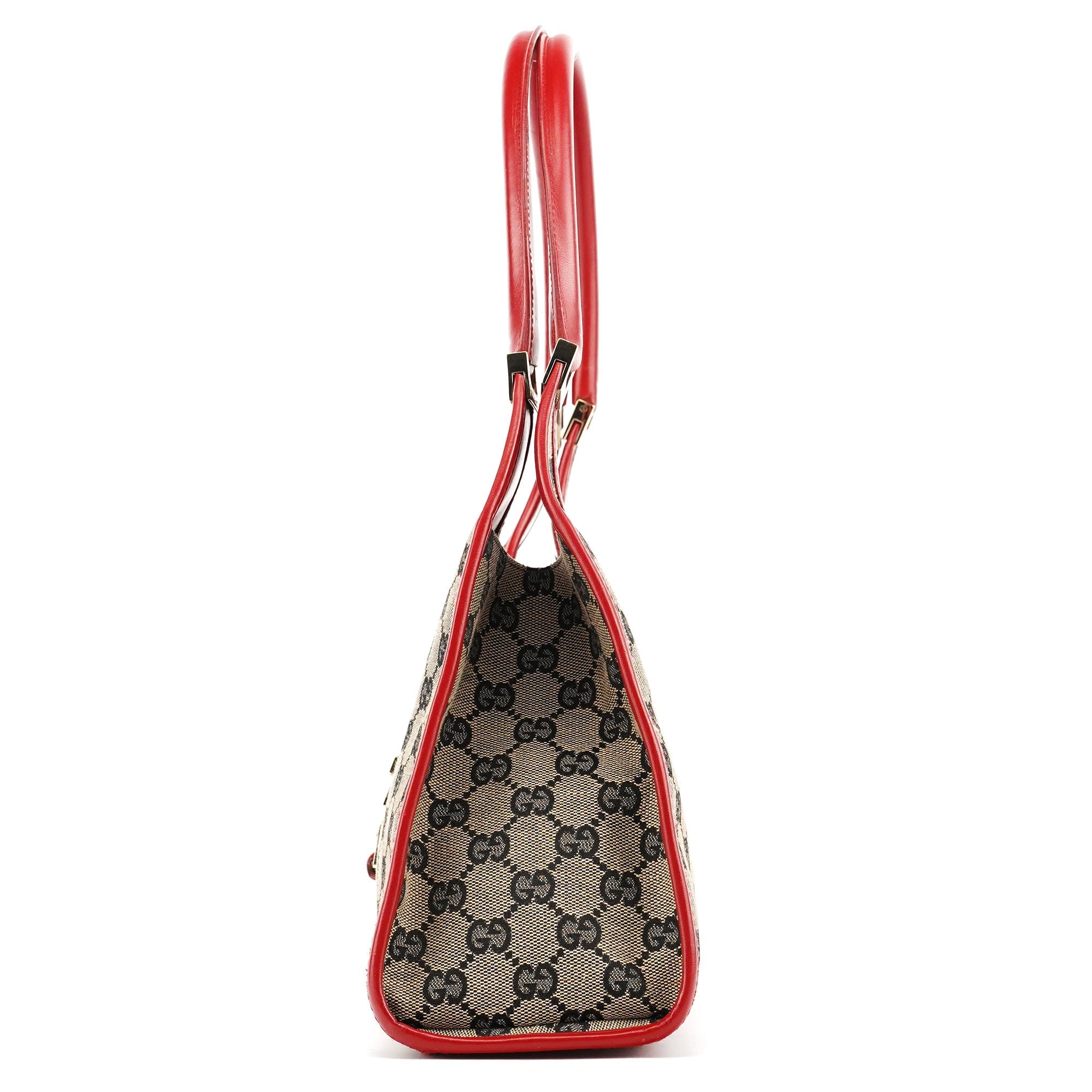 002 1067 Beige Red GG Jackie Shoulder Bag