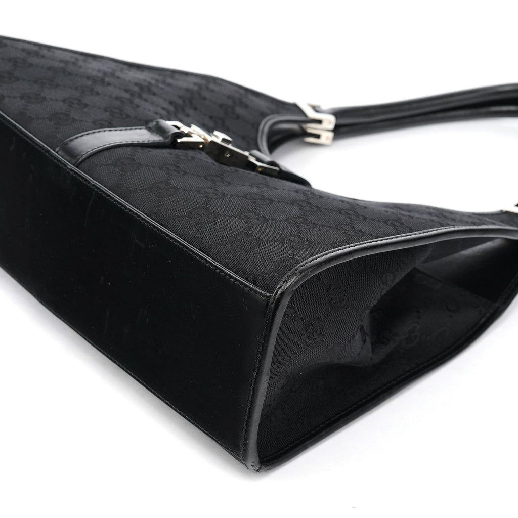 002 1067 Black GG Jackie Shoulder Bag