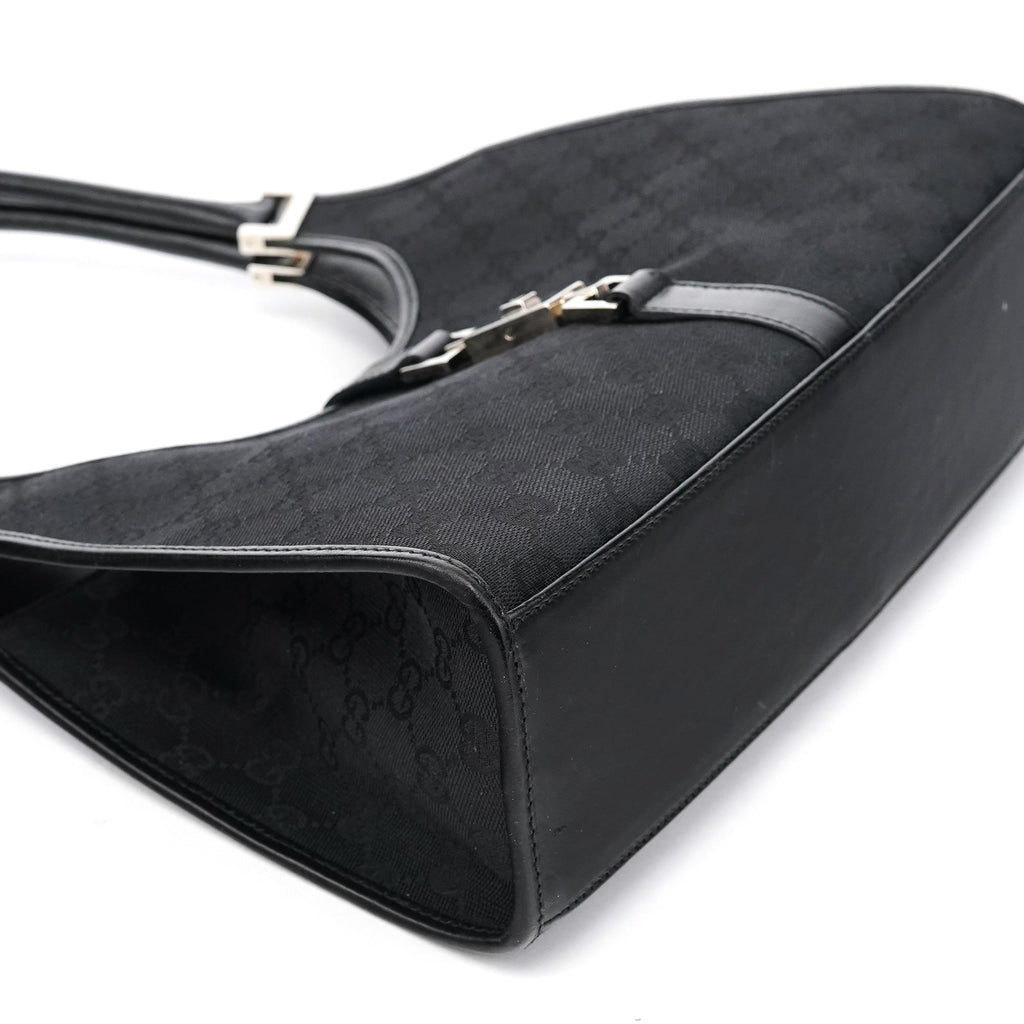 002 1067 Black GG Jackie Shoulder Bag