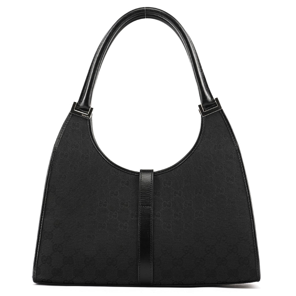 002 1067 Black GG Jackie Shoulder Bag
