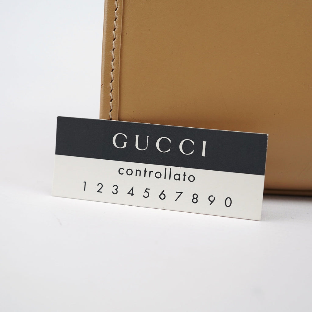 002 1068 Beige Calfskin Jackie Bag
