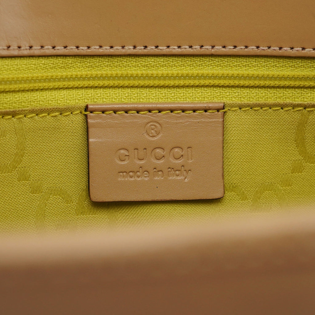 002 1068 Beige Calfskin Jackie Bag