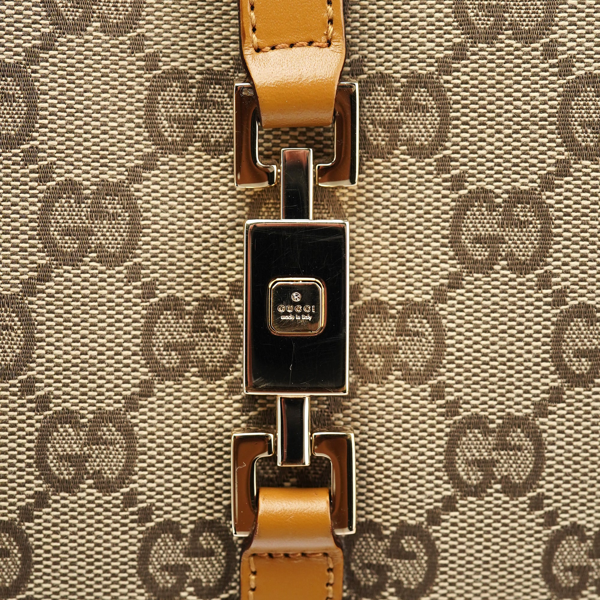 002 1068 Beige GG Jackie Shoulder Bag