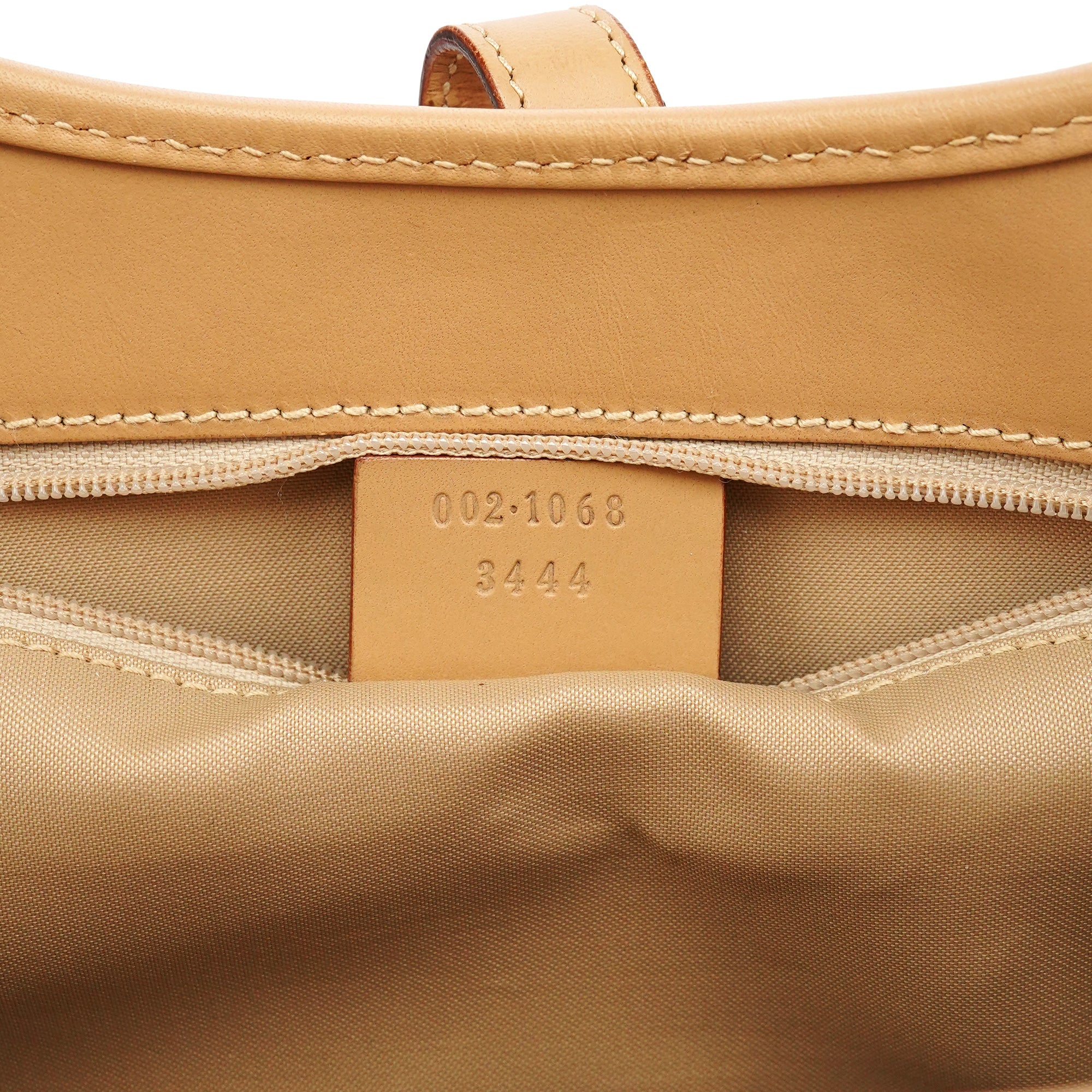 002 1068 Beige GG Jackie Shoulder Bag