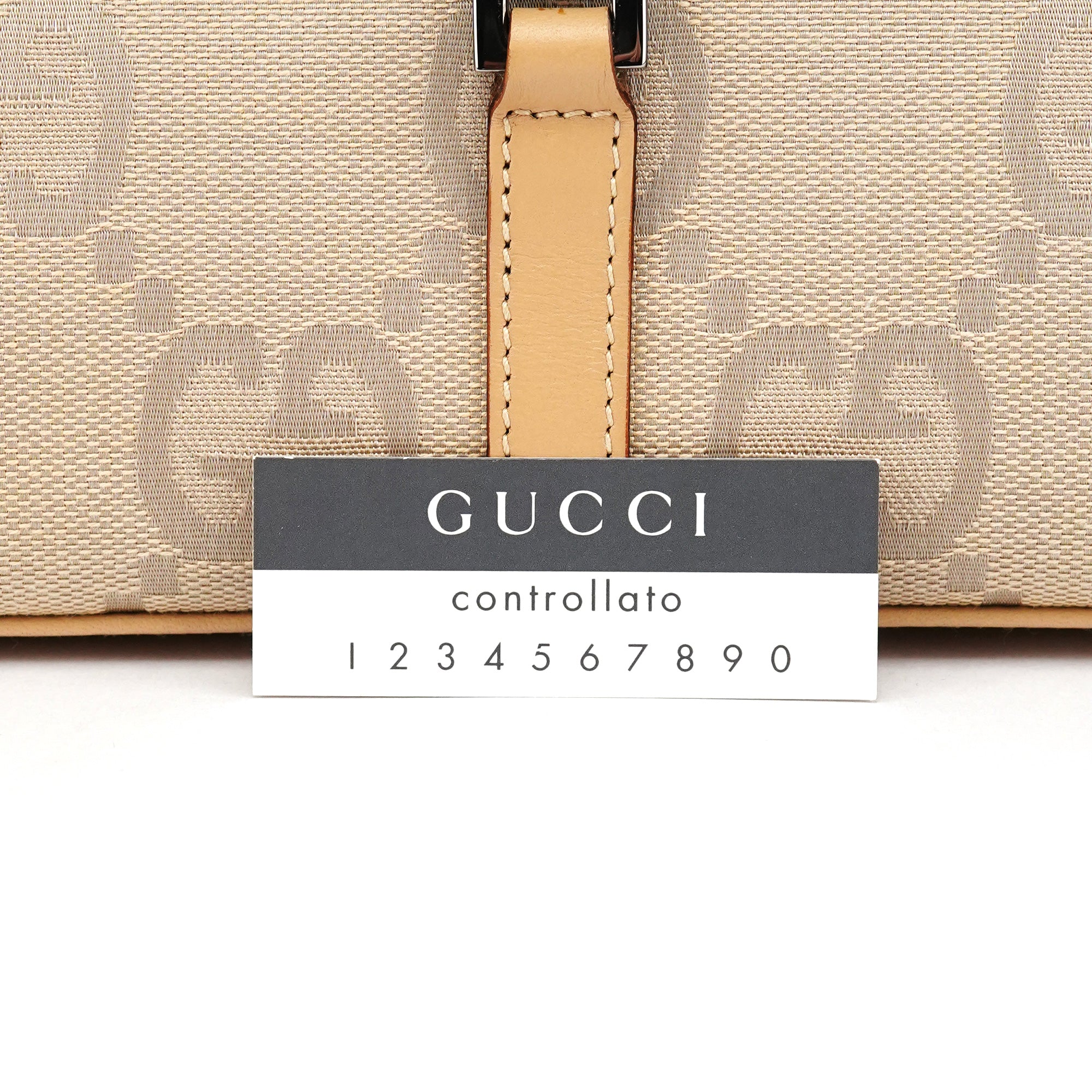 002 1068 Beige GG Jackie Shoulder Bag