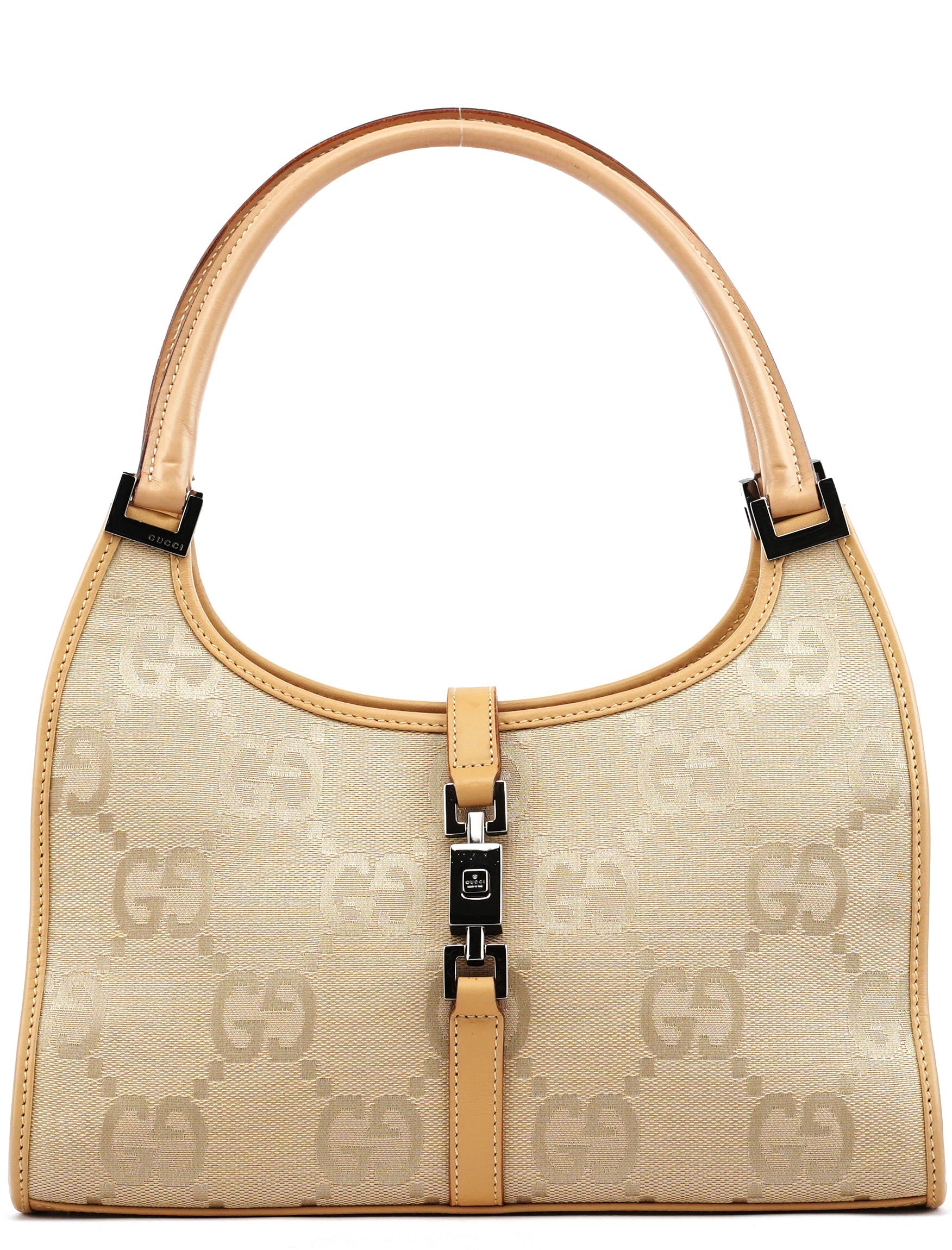 002 1068 Beige GG Jackie Shoulder Bag
