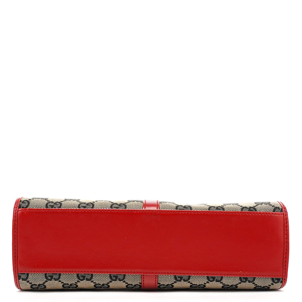 002 1068 Beige Red GG Jackie Shoulder Bag