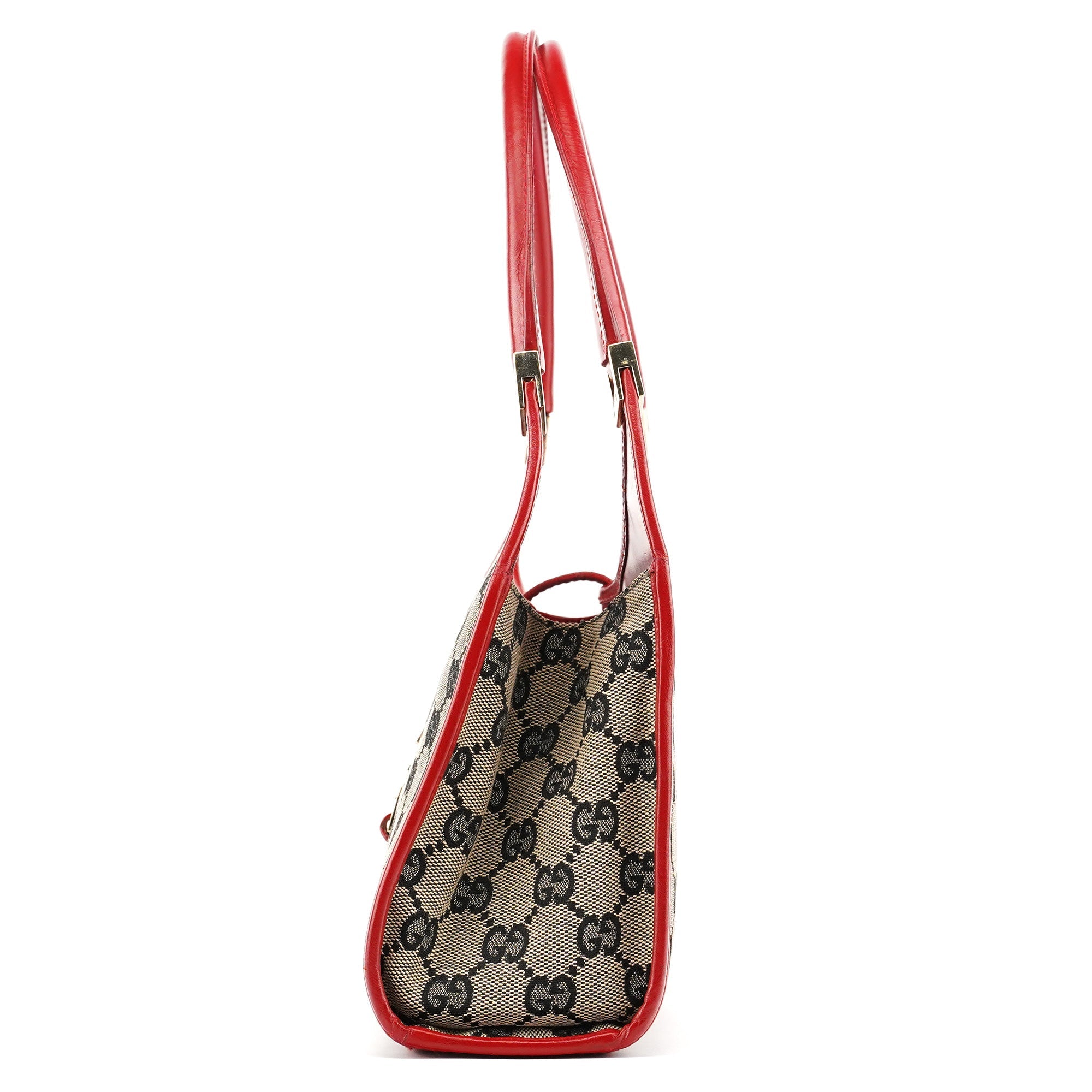 002 1068 Beige Red GG Jackie Shoulder Bag