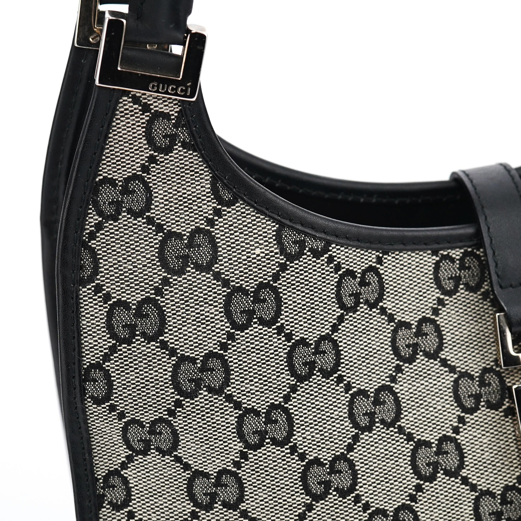 002 1068 Grey GG Jackie Shoulder Bag