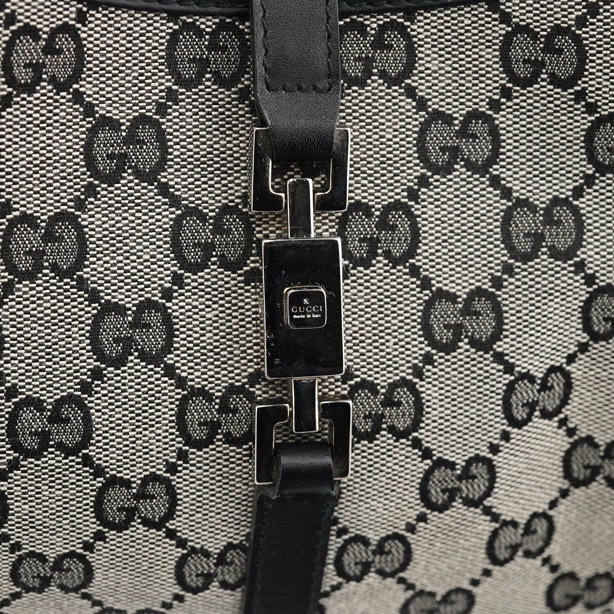 002 1068 Grey GG Jackie Shoulder Bag
