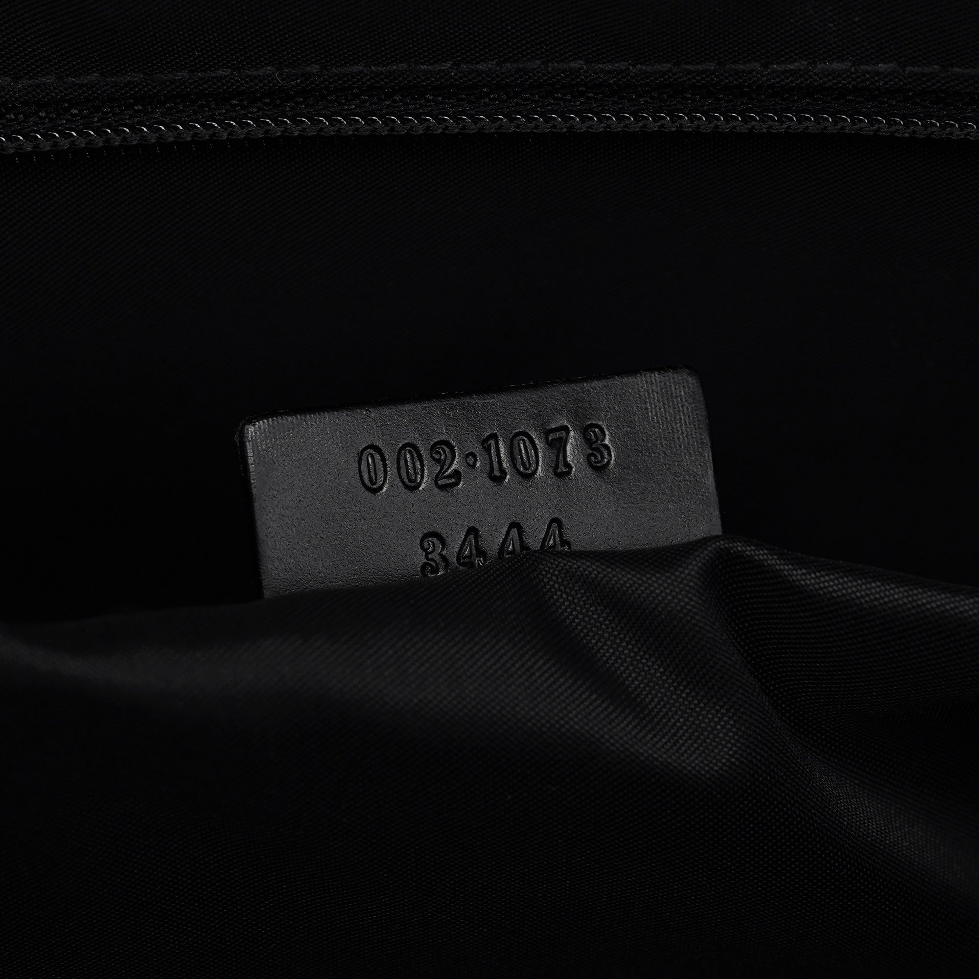 002 1073 Black GG Jackie Tote Bag