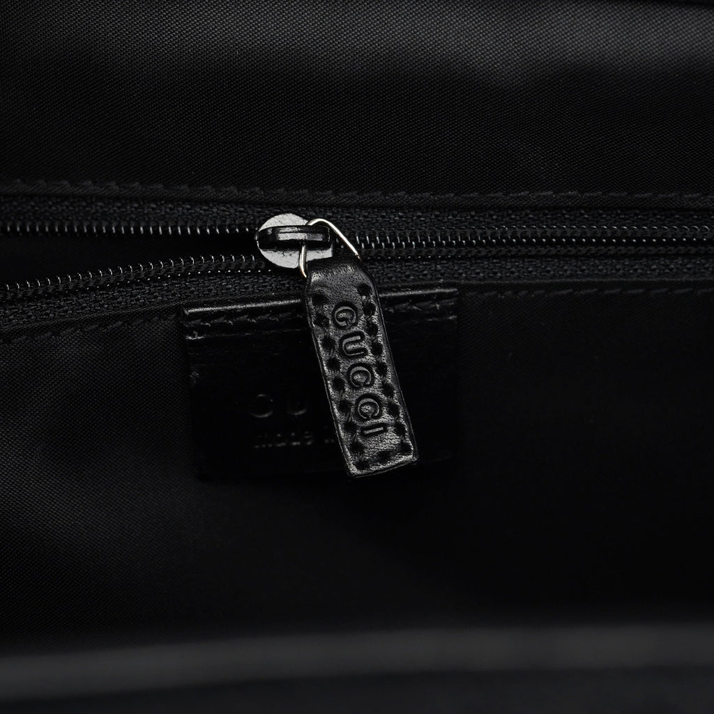 002 1073 Black GG Jackie Tote Bag