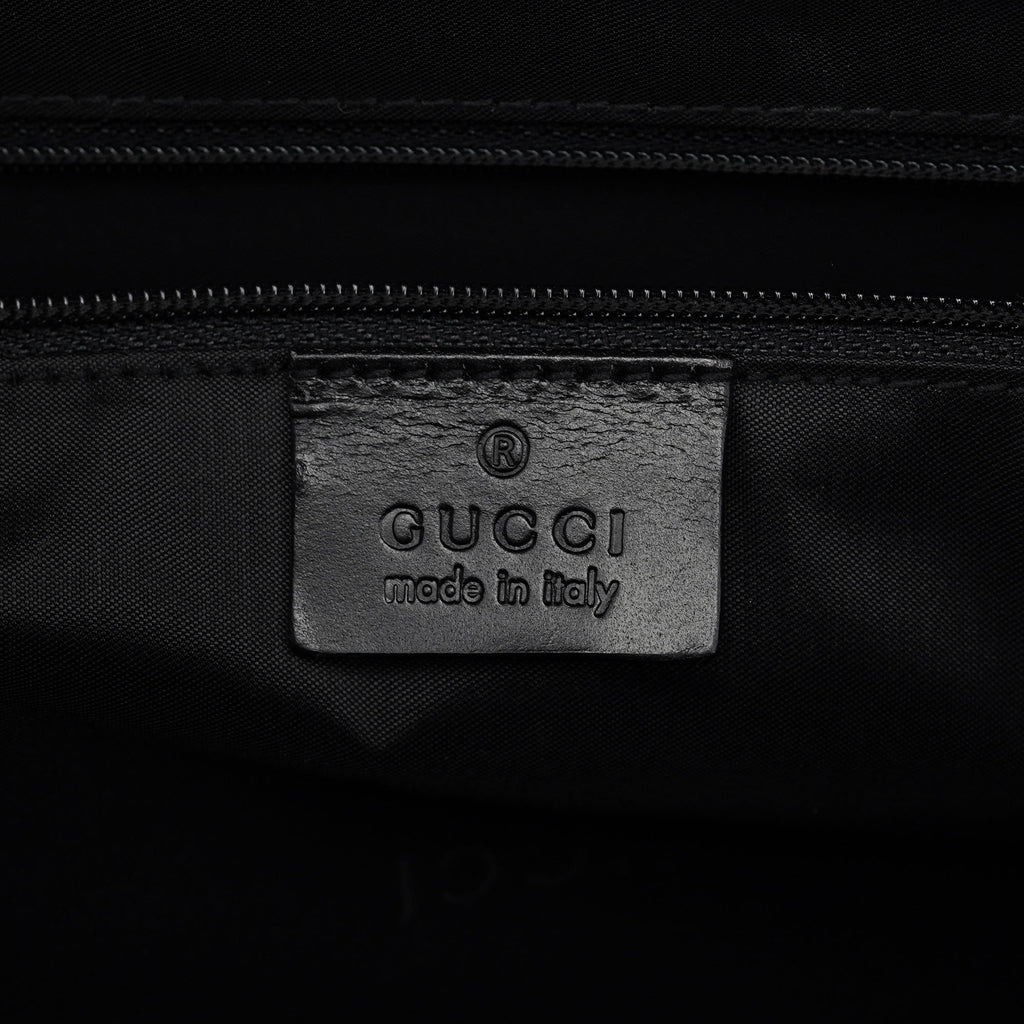 002 1073 Black GG Jackie Tote Bag