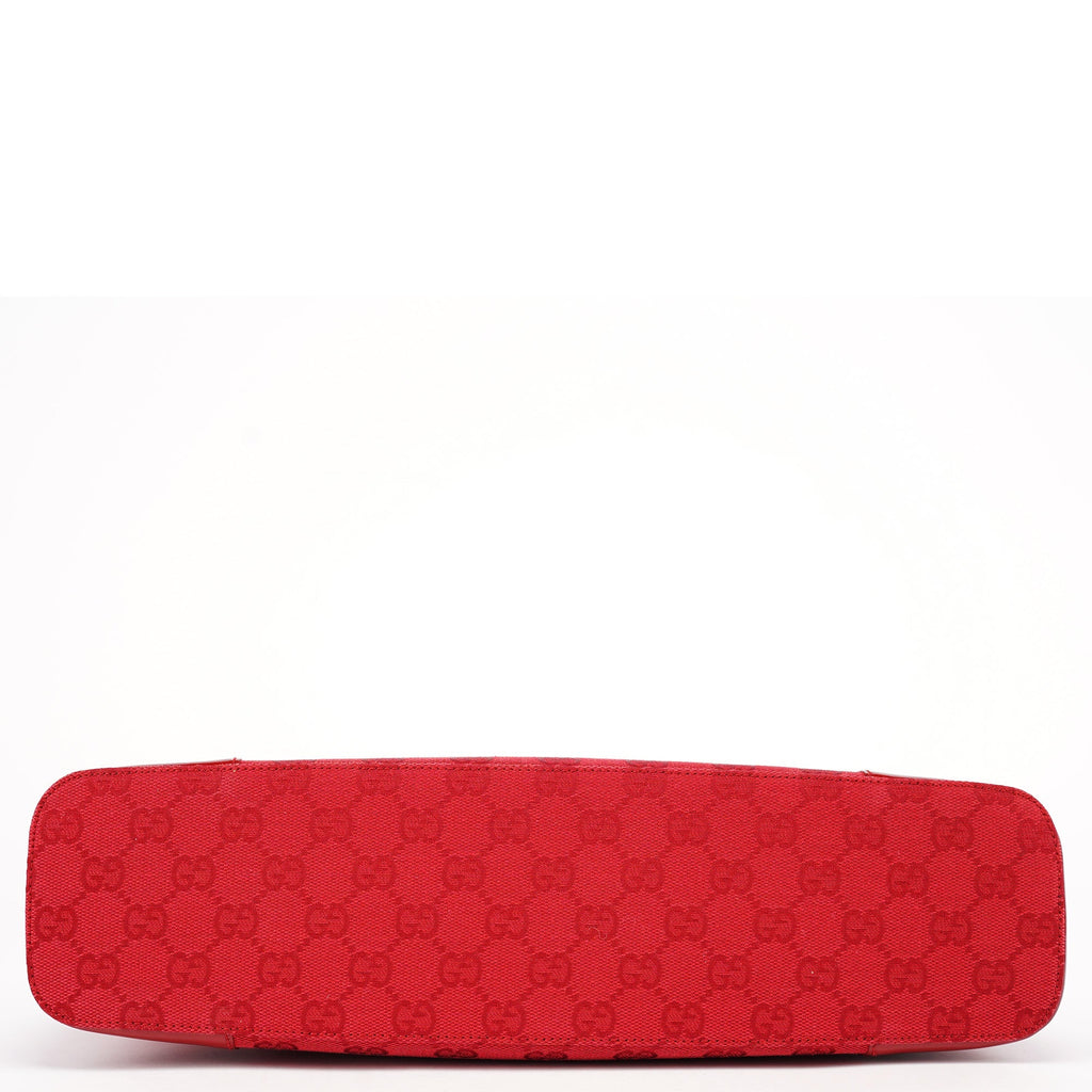 002 1122 Red GG Tote Bag