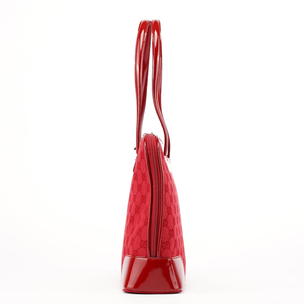 002 1122 Red GG Tote Bag