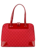 002 1122 Red GG Tote Bag