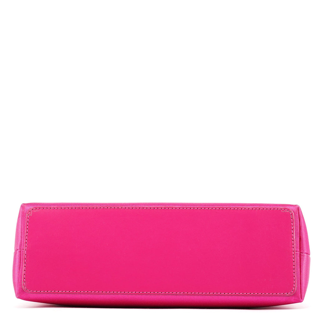 002 1130 Pink Satin Leather Tote Bag