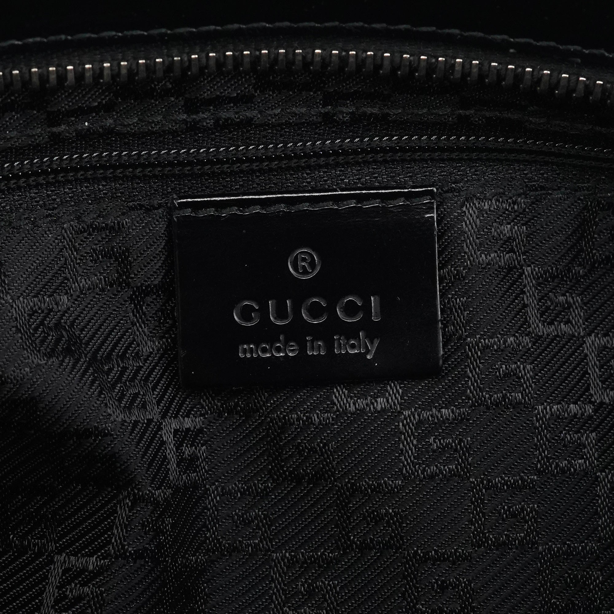 002 1132 Black Patent Leather Jackie Tote Bag
