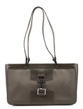 002 1132 Olive Satin Jackie Tote Bag
