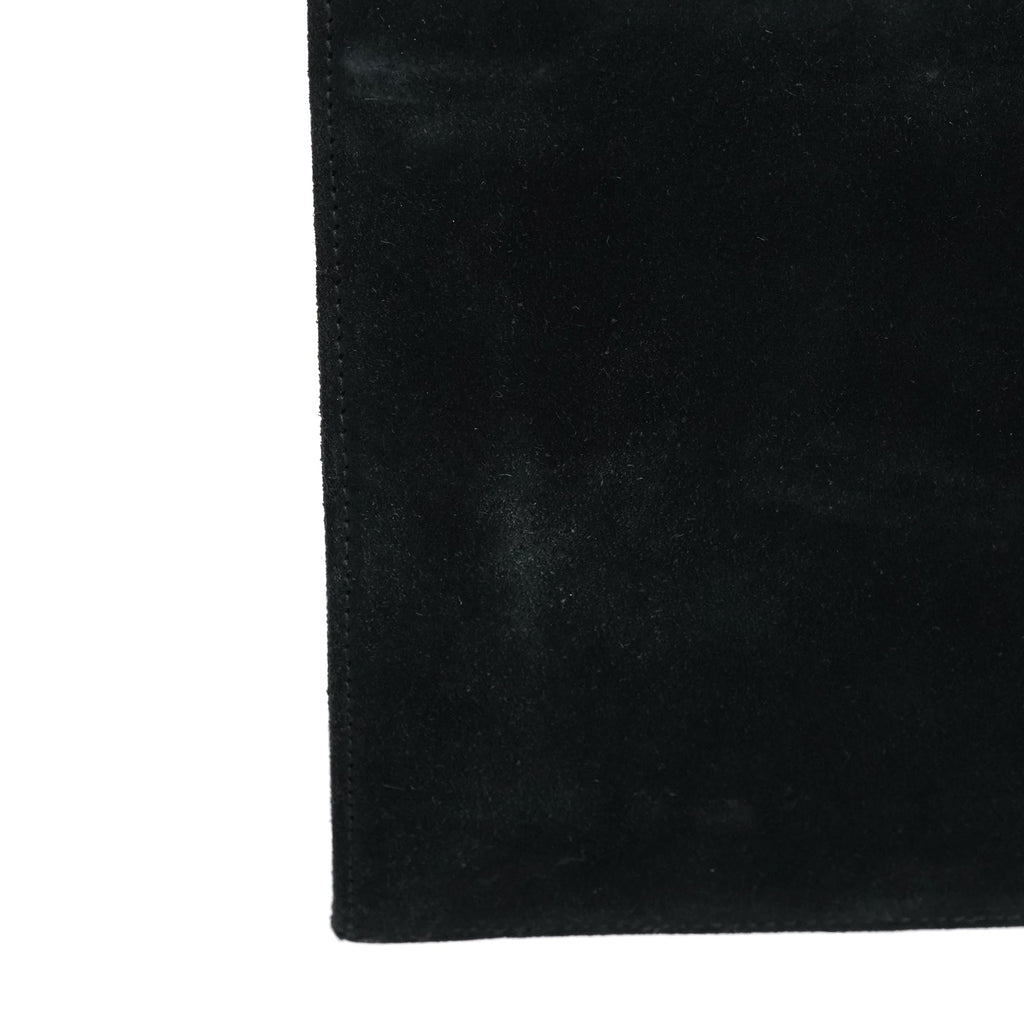 Black Suede Crossbody Bag
